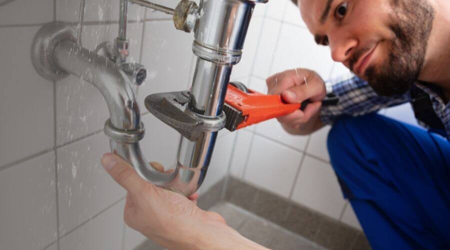 Leaking toilet repair in Foster, RI